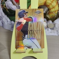 Juan Soto 2021 Panini Contenders Optic Baseball MLB Gold Rush Silver Washington