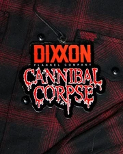 Dixxon Flannel Co. "Cannibal Corpse Flannel" Mens Large NIB. Sold Out. 