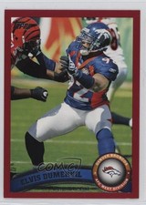 2011 Topps Red Border 32/77 Elvis Dumervil #45 7p8