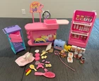 Vintage 1994 Mattel BARBIE Pet Parlor Playset So Much To Do dog cat