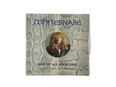 Whitesnake   Sealed 12  White Color Vinyl Give Me All Your Love David Coverdale