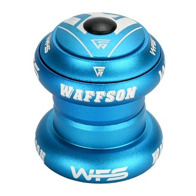 WFS NV.58 1-1/8 inch CNC Threadless Headset with Top Cap , Blue