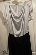 Oxxo Women s Black Silver Jumpsuit Size : M/10