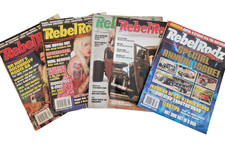 Rebel Rodz magazine lot of 5 2006-2014 approx good condition Counter-Culture