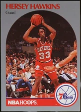 1990-91 Hoops Basketball Hersey Hawkins #229 NM
