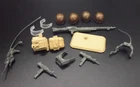 GI Joe Hasbro ARAH Battle Gear #1 Accessory Pack Original Incomplete