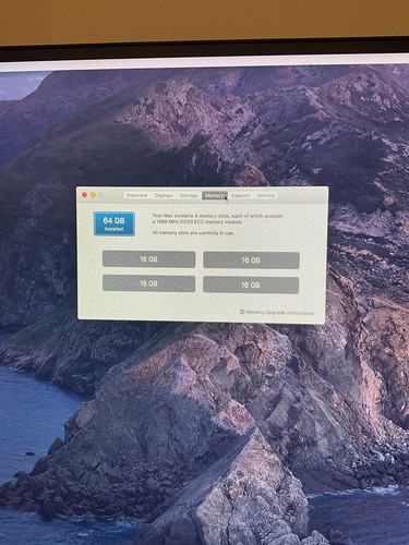 Apple Mac Pro A1481 2013 Xeon E5 3.0GHz 8-Core 500gb SSD / 64GB RAM - D500 - Picture 4 of 6