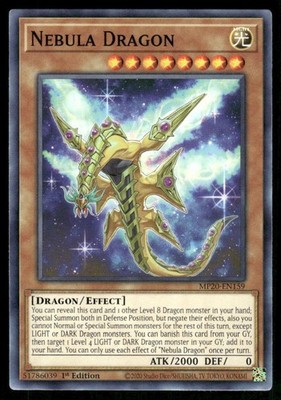 Nebula Dragon MP20-EN159 2020 Tin of Lost Memories 1st Edition
