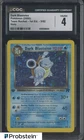 2000 Pokemon Team Rocket 1st Edition #3/82 Dark Blastoise Holo CGC 4