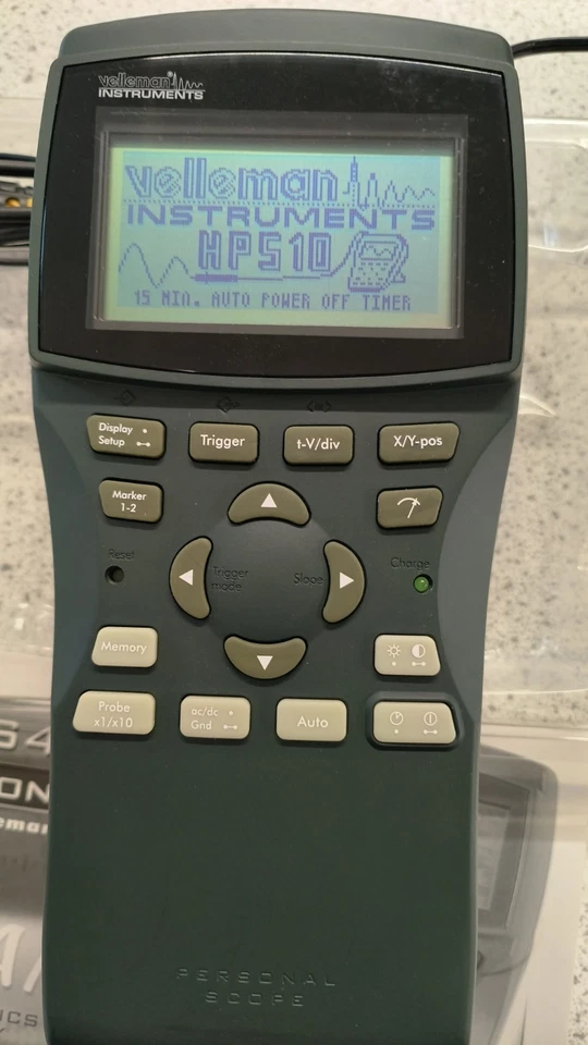 VELLENMAN HPS10  Personal Oscilloscope, working (Sold as seen). - Image 3 of 4