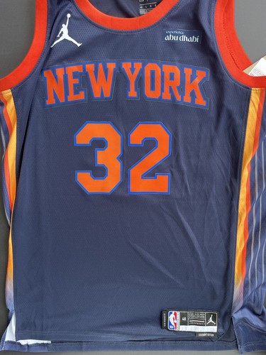 Maglia Karl Anthony Towns KAT firmata autografata New York Knicks Psa/Dna Coa - Foto 4 di 4