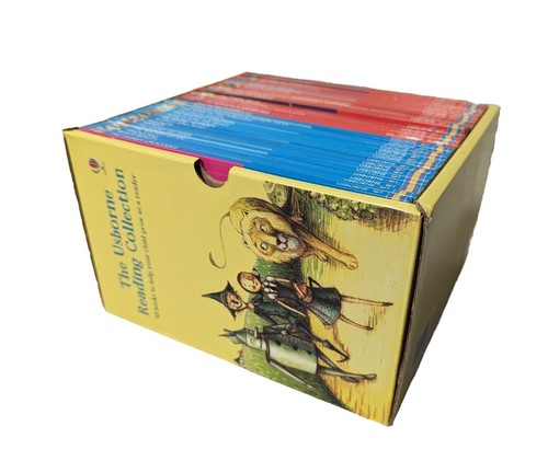 The Usborne Reading Collection 40 Book Set One Missing Child Grow As A Reader - Foto 3 di 3