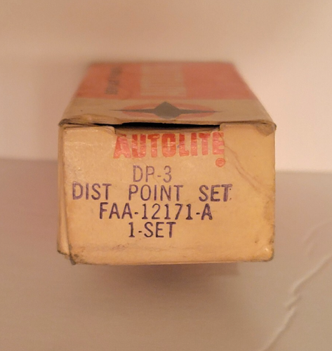Vintage NOS Ford Autolite Points Contact Set DP-3 FAA-12171-A - Picture 5 of 5