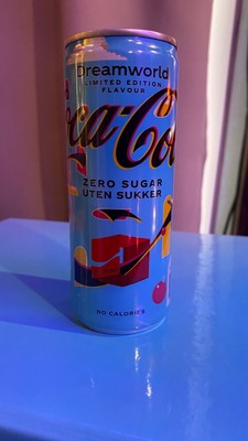 BELGIUM Coca-Cola Zero ''DREAMWORLD'' Coca-Cola creation can-doze-lata