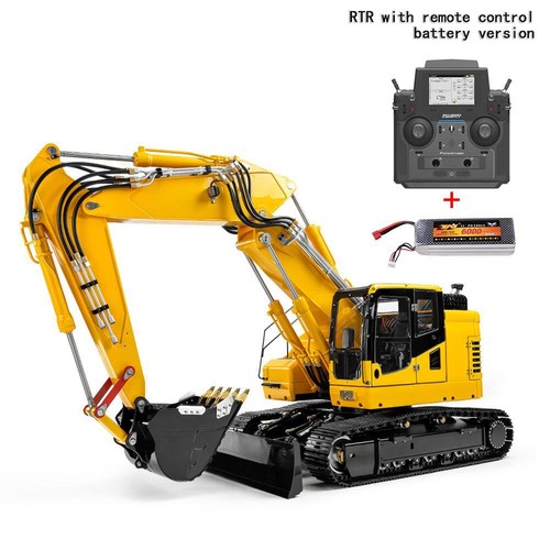 LESU 1:14 RC Aoue ET26L Hydraulic Excavator RTR PL18EV Lite Transmitter Diggers - 第 1/12 張圖片