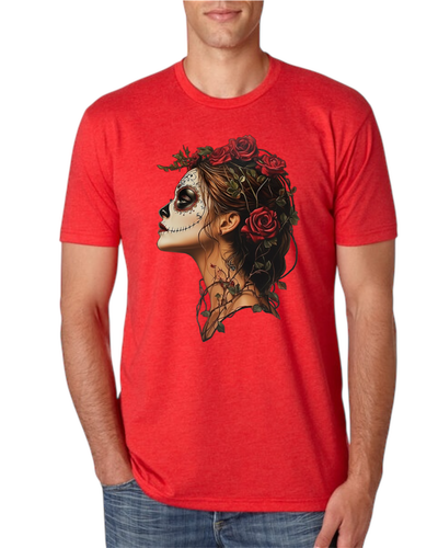 Sugar Skull Profile T-Shirt - Bild 11 von 12