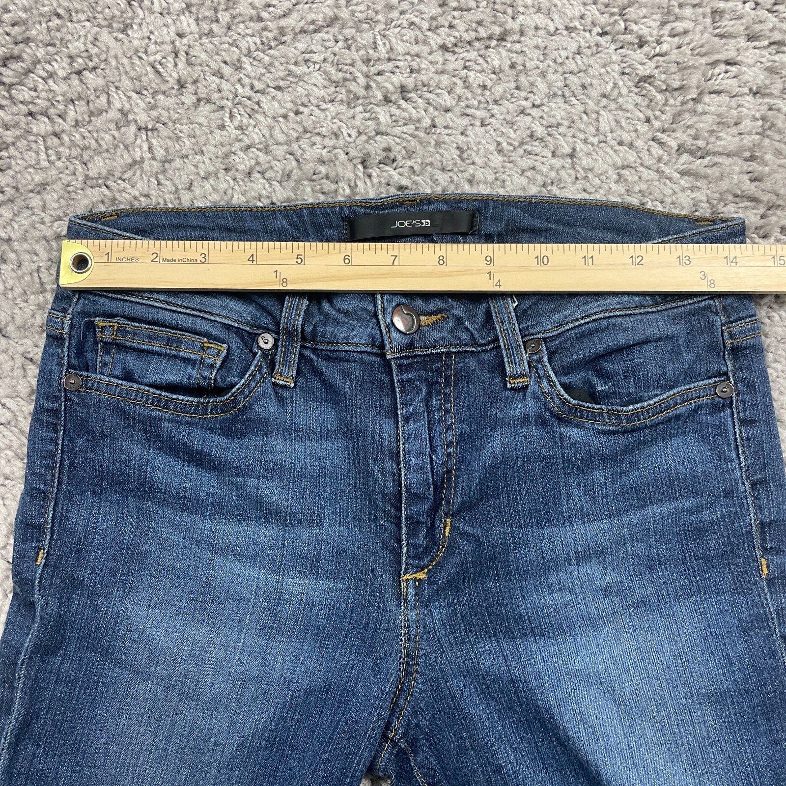 Joe's Jeans Andrea Skinny Ankle Women's Size 29 MidRise Dark Wash