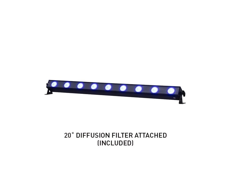 ADJ UBL9H lime-infused HEX LED Bar - Image 3 of 4