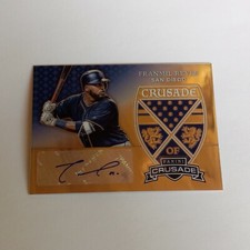 2018 Chronicles Crusade Signatures Autograph Rookie #CS-FR Franmil Reyes RC 