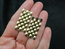 Vintage 1980's Unmarked Napier Gold Plated Statement Clip Earrings