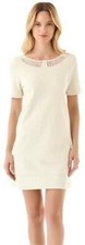Marc by Marc Jacobs 161073 Women's Tweed Lace Cocktail Dress Ivory Sz. Medium