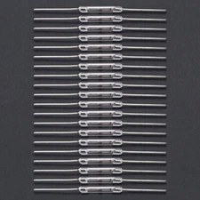 20 X Magnetic Glass Reed Switch 2 x14 mm Normally Open N/O 2-Pin Low Voltage US