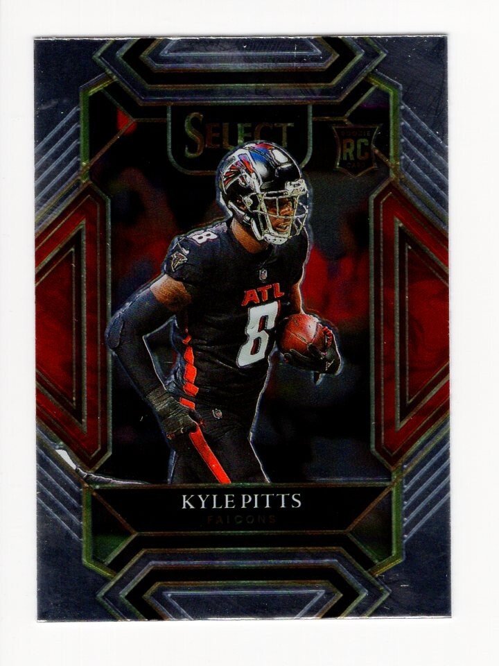 2021 Panini Select Football Kyle Pitts Rooke Club Level