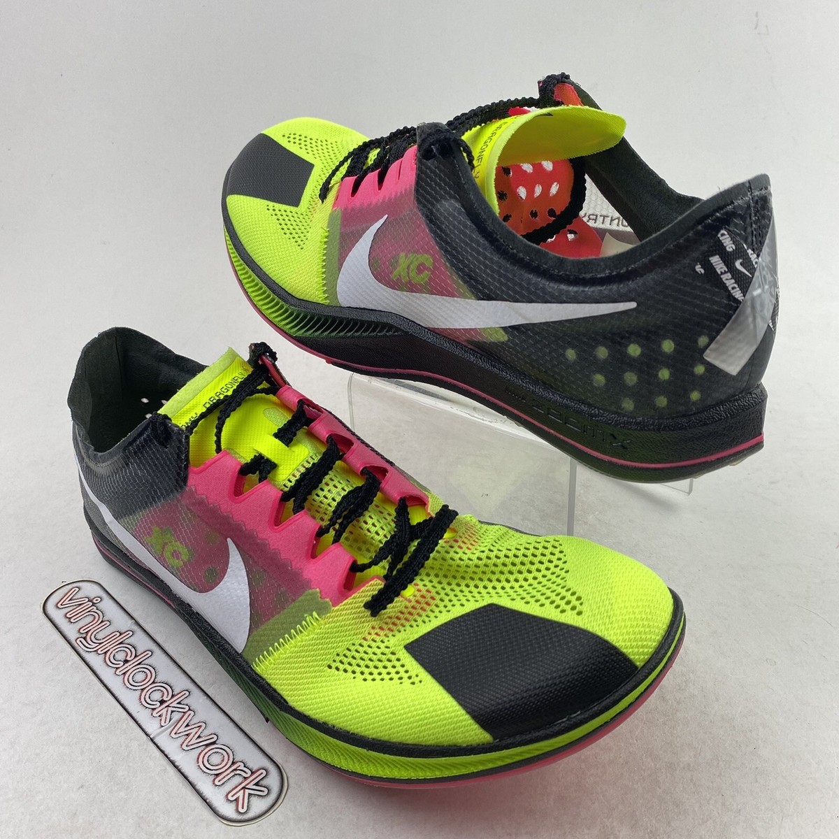 Nike ZoomX Dragonfly XC Spikes Mens 8 Volt Pink Running Cross
