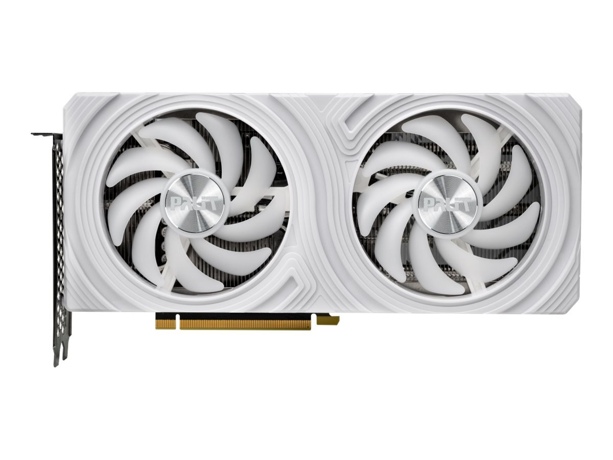 Palit GeForce RTX 4060 Ti White 8GB Graphics card GeForce NE6406T019P1-1048L