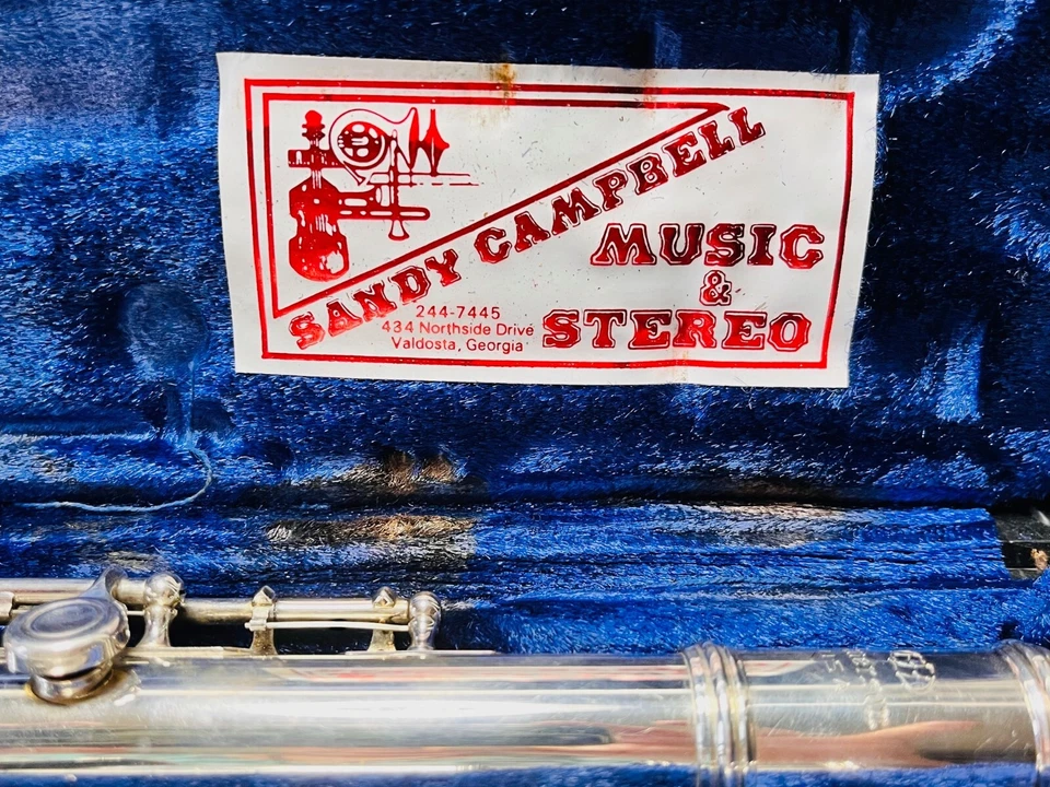 Estuche Original Flauta C Estándar Emerson EE. UU. De Colección Foto 4 de 4