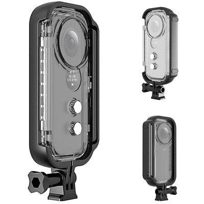 30M Waterproof Case Cover Diving Shell with Anti Fog Inserts for Insta360 ONE X
