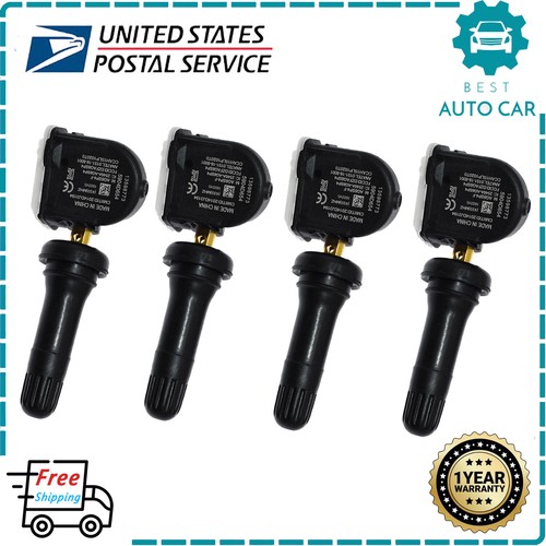 4pcs For Buick Cadillac Chevy GMC Tire Pressure Sensor TPMS 433MHz