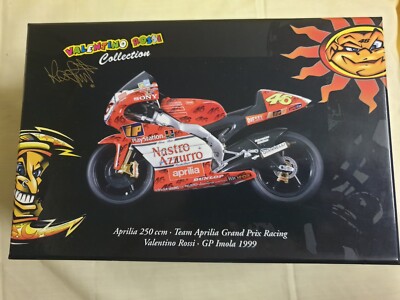 アプリリア GP250 ロッシ ライディングフィギュア 1/12 ミニチャンプス ミニチャンプス 1/12 ライディングフィギュア V.ロッシ 1998