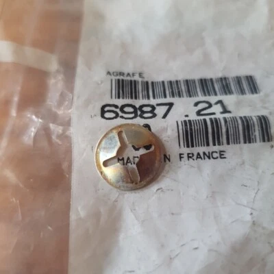 Agrafe d'Arrêt Standard d'Origine Peugeot Citroën - 698721 - Photo 1/3