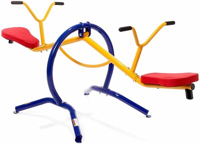 Teeter Totter Home Seesaw Playground Yard Toy Garden Patio Safe Play Sturdy Base