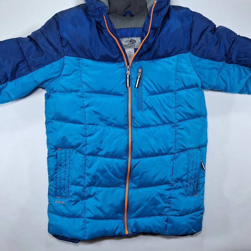 C9 Champion Advanced Performance Boy's Large Puffer Jacket Lined Winter Coat - Image 3 of 4