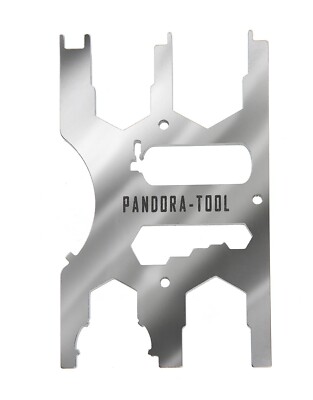 Pandora Labor Tauchen Multitool/ Atemregler in Edelstahl mit Etui