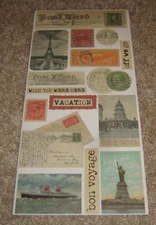 Me & My Big Ideas MAMBI Sticker ~ Vacation/Travel Postcards, Stamps, Photos