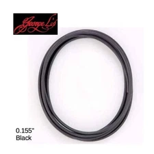 George L's 0.225" Patch Cable, Black - Bulk cable, per foot