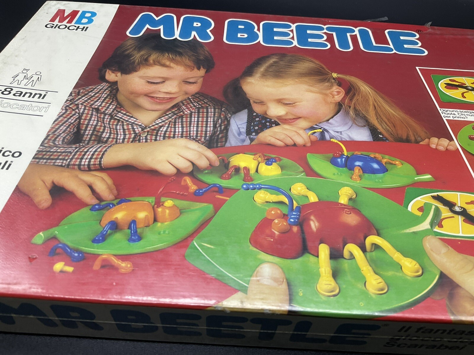 1981 MILTON BRADLEY MB BEETLE BOARD GAME NEW OLD STOCK FACTORY SEALED