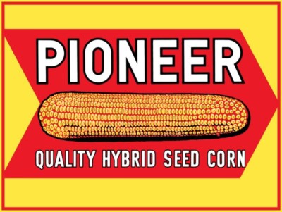 Pioneer Hybrid Seed Corn NEW METAL SIGN: 9x12'' Free Shipping