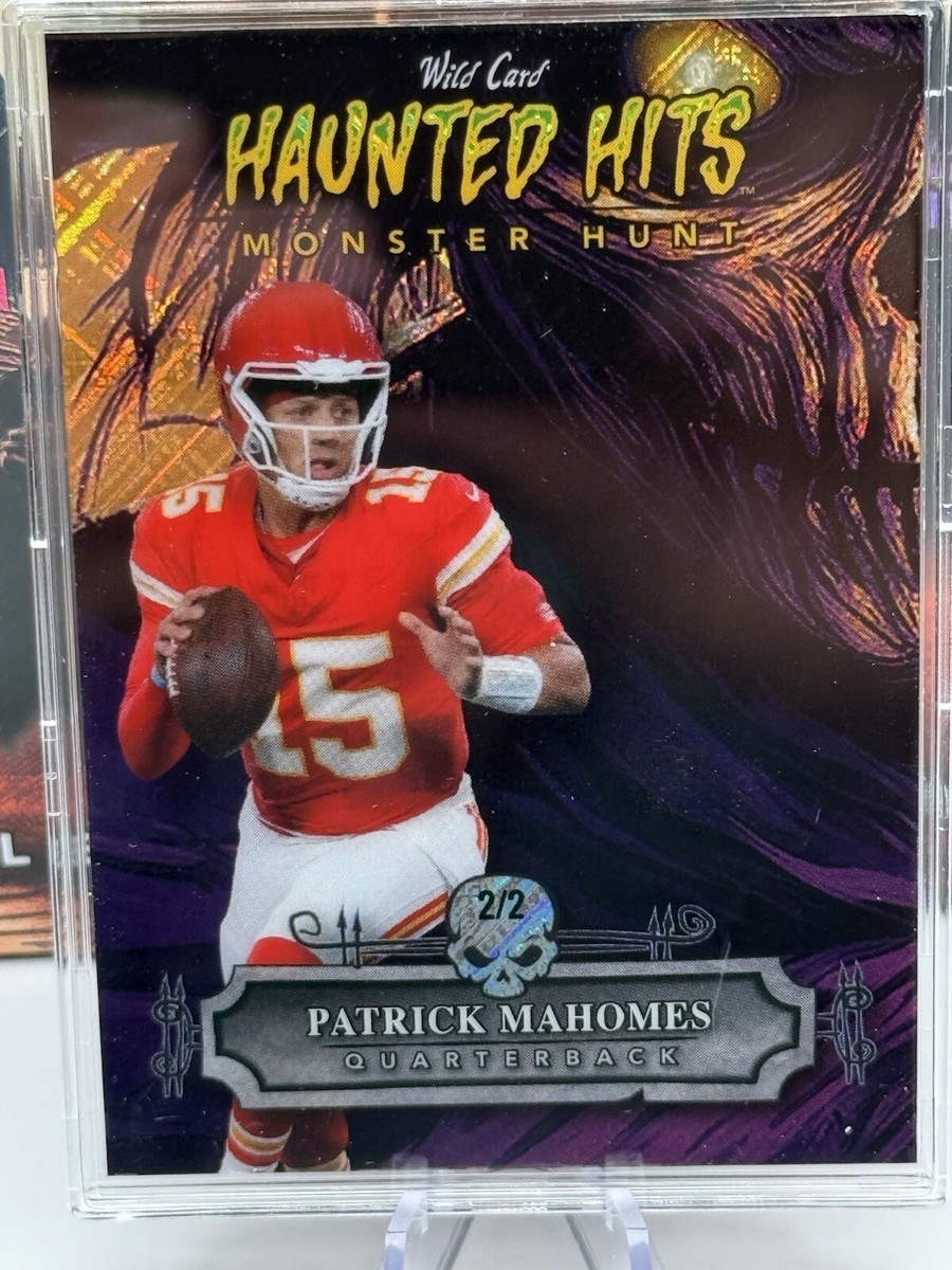 Patrick Mahomes 2024 Wild Card Haunted Hits 2/2 Chiefs | eBay