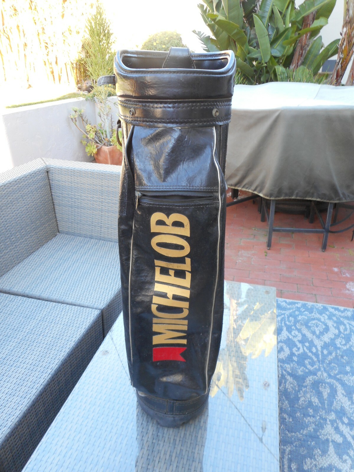 Classic MICHELOB Carry / Cart Golf Bag, Black RARE! eBay