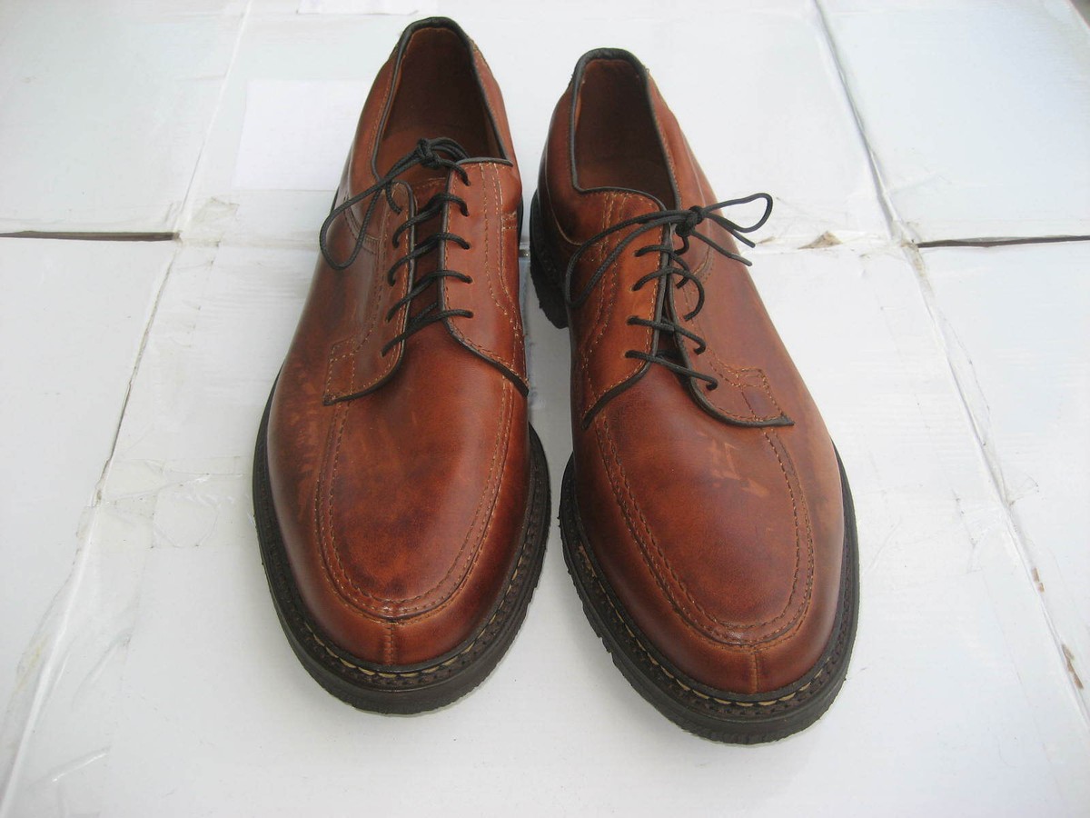 Allen Edmonds Wilbert Classic Brown Leather Men\'s Shoes Size 9.5 Allen Edmonds Wilbert Dress Shoes Mens Size 9.5 A Brown  main image 2