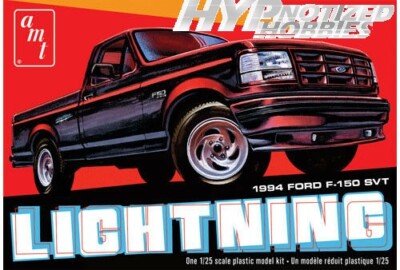amt 1/25 1994 ford f-150 ライトニング プラモデル完成品 AMT MODEL KIT 1:25 1994 FORD F-150 SVT LIGHTNING PICKUP