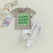 NEW Boy's St. Patrick's Day Lucky Outfit
