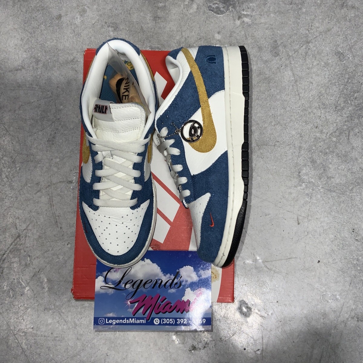 Nike Dunk Low Kasina Industrial Blue Sz 7 100% Authentic | eBay Nike Dunk Low Kasina Industrial Blue Sz 7 100% Authentic | eBay
