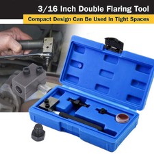 Professional Car Brake Pipe Flaring Tool 3/16" SAE Hand Held On Double Flare Kit