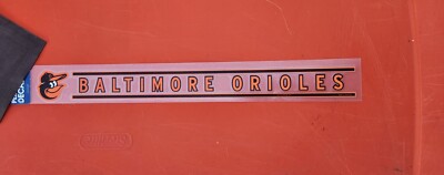 Baltimore Orioles Auto Windshield Decal [NEW] MLB Car Wind Shield ...