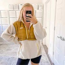 Mother Sher Puff Zip Pullover Beyond The Summit